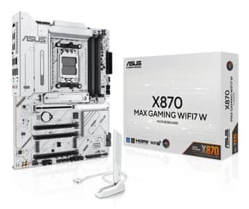 slomart ASUS X870 MAX GAMING WIFI7 W matična ploča AM5 ATX