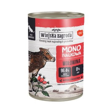 Wiejska Zagroda Wiejska Zagroda Mokra hrana, Puretina s janjetinom - 400g
