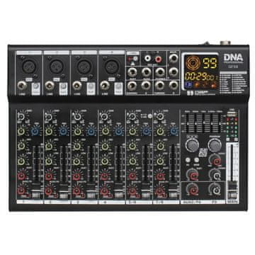 DNA DNA QFX8 Analogna audio mikseta, 8 kanala, Bluetooth