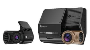 N.A.I. Navitel RS990 4K GPS Dash Cam, crna