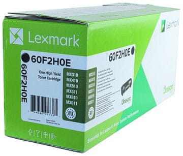 LEX Lexmark 602H original crni toner, 1 kom