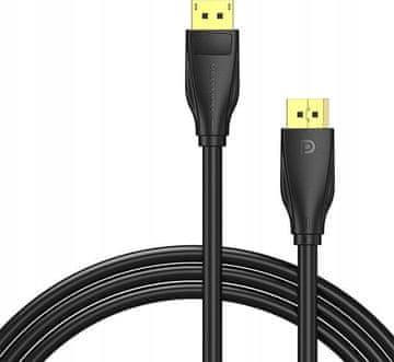 Vention 8K@60Hz DisplayPort kabel, 3m, Crna