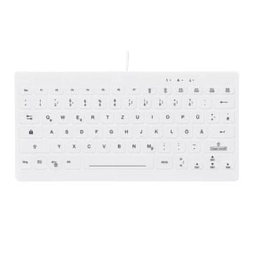 slomart Contour Design C4112 medicinska tipkovnica Mini, žična, bijela