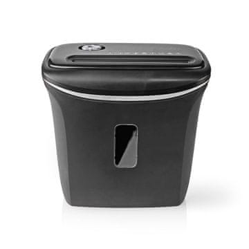 Nedis Nedis PASH120BKA4 drobilica papira, rezanje na trake, 12 L, crna
