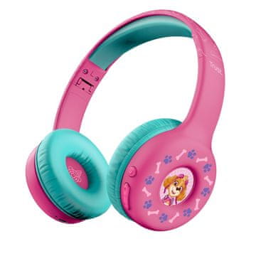 slomart TRUST Nouna bežične slušalice za djecu PAW Patrol, roze