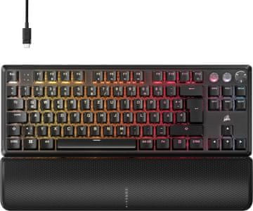 Corsair Corsair K70 Pro TKL mehanička tipkovnica, TKL (80%), ISO (DE)