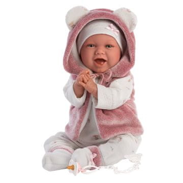 BABY Llorens Lutka Mimi, 42 cm, koja se smije