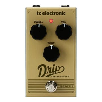 slomart TC Electronic Drip Spring Reverb pedala za gitaru, Beige