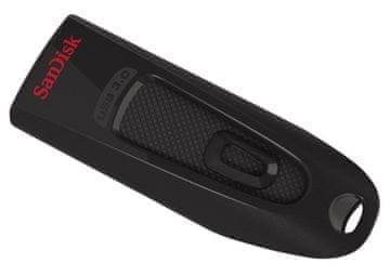 SanDisk Ultra USB 3.2 Gen 1 flash disk, 64 GB, crna