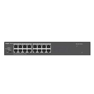 Rui Ruijie Networks RG-ES116G-L mrežni prekidač L2 Gigabit Ethernet, crni