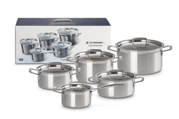 slomart Le Creuset 96209400001000 set posuđa 5 komada, nehrđajući čelik