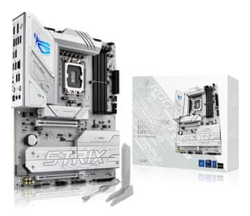 slomart ASUS ROG STRIX B860-A GAMING WIFI ATX matična ploča, Intel B860, LGA 1851 (Socket V1), bijela