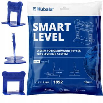 Kubala KOPNICE ZA NIVELIRAJUĆI SUSTAV 1mm 100kom 1892