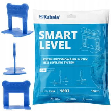 Kubala KOPČE ZA NIVELIRAJUĆI SUSTAV 2 mm 100 kom 1893