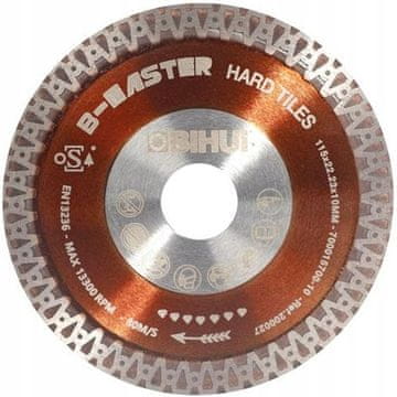 UNIVERZALNI DISK B-MASTER 1,2 MM 115 MM DCDA115