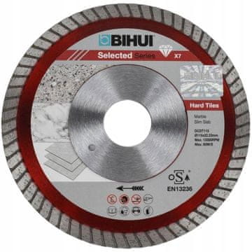 B-TURBO DIJAMANTNA OŠTRICA 125 MM DCDT125