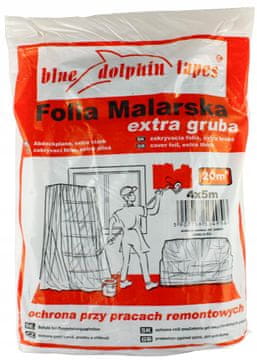 Blue Dolphin PLAVI DOLPHIN ekstra debela folija za slikanje 4x5m