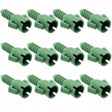 GARDEN LINE SET OD 12 DRŽAČA/ZAVRŠETKA ZA ŠTAPOVE 11 MM ČELJUST 3373