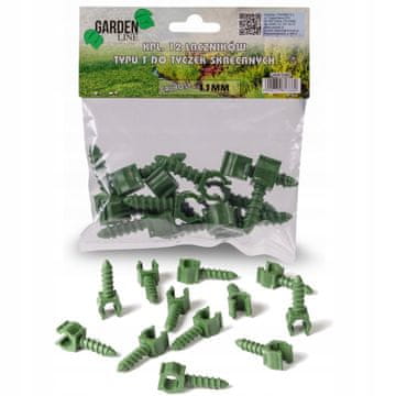 GARDEN LINE SET OD 12 T-SPOJOVA ZA 11 MM UKRIVENU ČELJUST ZA ŠTAP 3380