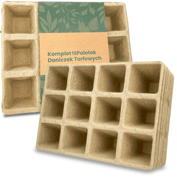 GARDEN LINE SET OD 10 POSUDA ZA TRES 15,5x11,5x5CM EDA8488
