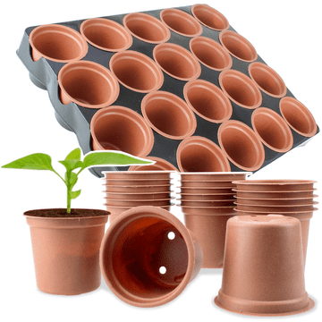 GARDEN LINE SET OD 20 POSUDA ZA CVIJEĆE + PLADNJ EDA3090