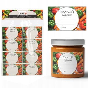 GARDEN LINE SET OD 24 NALJEPNICE ZA KUĆNU OSTAVU - POVRĆE CHOM6261