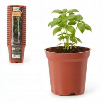 GARDEN LINE SET OD 20 PLASTIČNIH POSUDA ZA CVIJEĆE 7,2 x 6,8 CM EDA3340