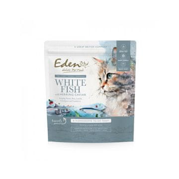 EDEN EDEN White Fish s kavijarom - suha hrana za mačke, 1,5 kg