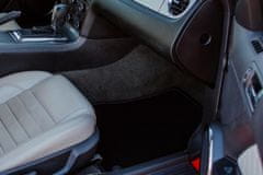 Vozačeva prostirka od velura za: Škoda Octavia III liftback, limuzina, varijanta, karavan (2012.-2020.) crna