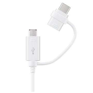 Samsung EP-DG930 USB kabel USB 2.0 1,5 m USB A USB C/Micro-USB B bijeli