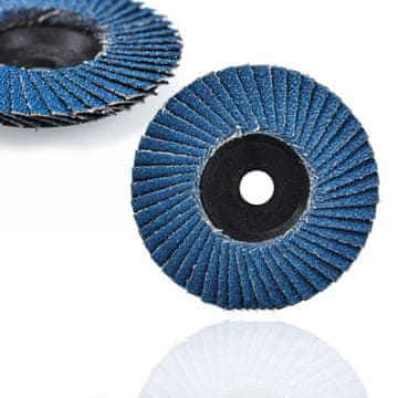 Rosfix Lamelni polirajući disk 75 mm x 10 mm G60 za brušenje drveta i metala