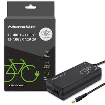 Qoltec Qoltec 50761 Punjač za e-bike baterije 36V/42V/2A/5.5*2.5