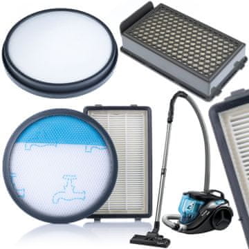 4x filtera za Tefal Power Cyclonic RO371, Rowenta usisavač