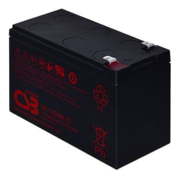 slomart CSB HR1234WF2 Baterija 9Ah 12V AGM VRLA