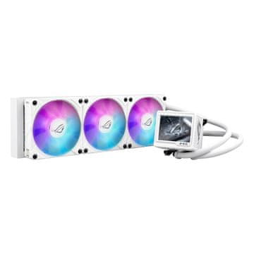 slomart ASUS ROG RYUJIN III 360 ARGB EXTREME WHT vodeno hlađenje procesora, bijelo