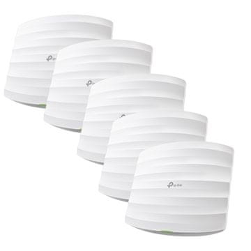 slomart TP-Link Omada EAP245 bežična pristupna točka 1750 Mbit/s Bijela, set od 5 komada