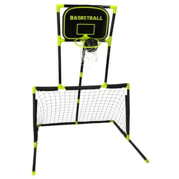 Northix Sportski set 6 u 1 koš za gol, lopta za hokej na travi, štit