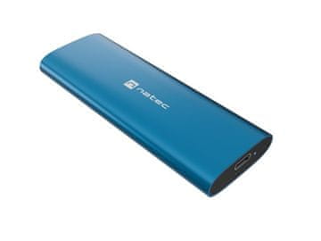 NATEC RHINO M.2 NVME LITE Eksterno kućište za SSD USB-C 3.2 Gen 2, Horizon Blue