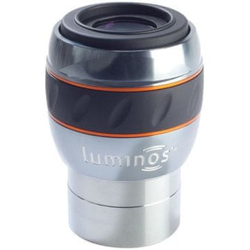 Celestron Celestron Luminos 19 mm okular za teleskop, 2 inča, srebrna/plava/narančasta/crna