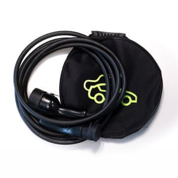 slomart Helos EV Ladekabel kabel za punjenje električnih vozila, Tip 2, 32A, 22kW, 3-fazni, 7.5m, torba