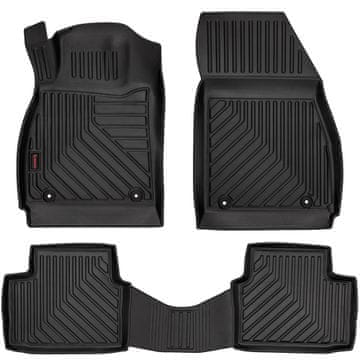 8015134 - 3D gumene prostirke s visokim rubom, pogodne za: Opel Insignia A (2008.-2017.)