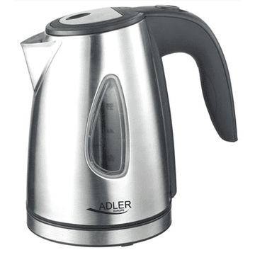 Adler | Kuhalo za vodu | AD 1203 | Standardno | 1630 W | 1 l | Nehrđajući čelik | Okretna baza za 360° | Jamstvo 24 mjeseca