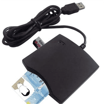 Transcend | ČITAČ PAMETNIH KARTICA USB PC/SC Crni