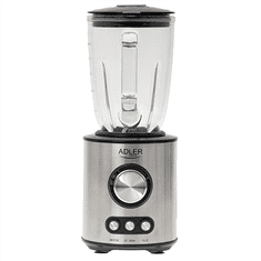 Adler | Blender | AD 4078 | Stolni | 1700 W | Materijal posude: Staklo | Kapacitet posude: 1,5 L | Drobljenje leda | Nehrđajući čelik