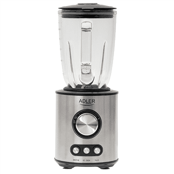 Adler | Blender | AD 4078 | Stolni | 1700 W | Materijal posude: Staklo | Kapacitet posude: 1,5 L | Drobljenje leda | Nehrđajući čelik