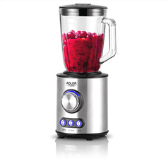 Adler | Blender | AD 4078 | Stolni | 1700 W | Materijal posude: Staklo | Kapacitet posude: 1,5 L | Drobljenje leda | Nehrđajući čelik