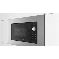Bosch | BFL623MS3 | Mikrovalna pećnica | Ugradbena | 20 L | 800 W | Nehrđajući čelik