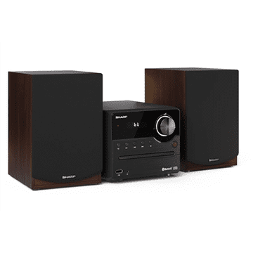 Sharp XL-B512(BR) Hi-Fi mikro sustav, CD/FM/USB/Bluetooth v5.0, 45 W, Smeđa | Hi-Fi mikro sustav | XL-B512(BR) | USB priključak | AUX ulaz | Bluetooth | CD player | Smeđa | FM radio | Bežična veza
