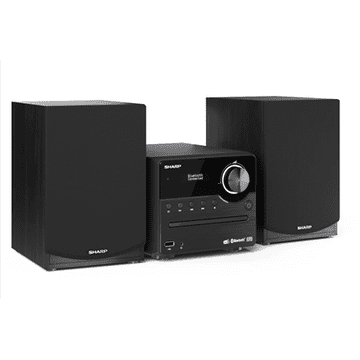 Sharp XL-B517D(BK) Hi-Fi mikro sustav, CD/FM/USB/Bluetooth v5.0, Aux-in, 45 W, Crni | Hi-Fi mikro sustav | XL-B517D(BK) | USB priključak | AUX ulaz | Bluetooth | CD player | Crni | FM radio | Bežični