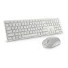 DELL | Tipkovnica i miš | KM5221W Pro | Set tipkovnice i miša | Bežični | Miš uključen | SAD | m | Bijela | 2,4 GHz | g